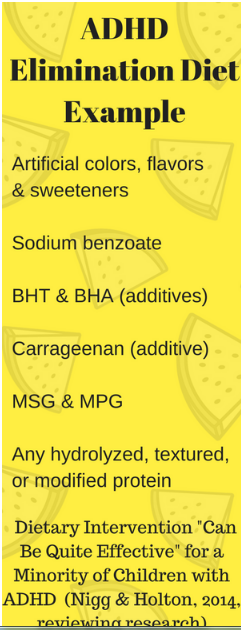 Elimination Diet for ADHD in Children: Foods to Avoid, Foods to Eat, and What Parents Should Know